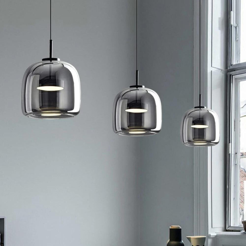 Nordische Glas-Pendelleuchte