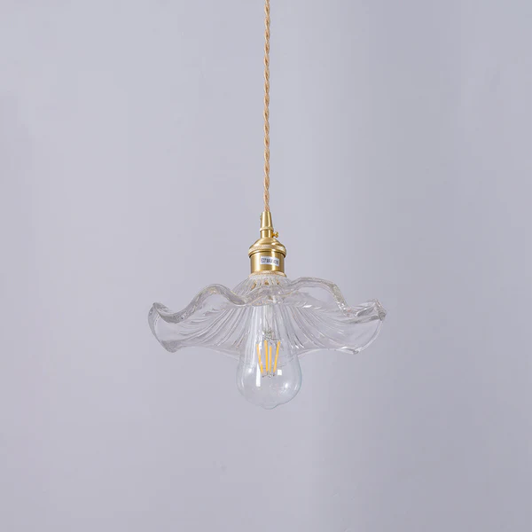 Stilvolle Hibiskusblüten-Lampe