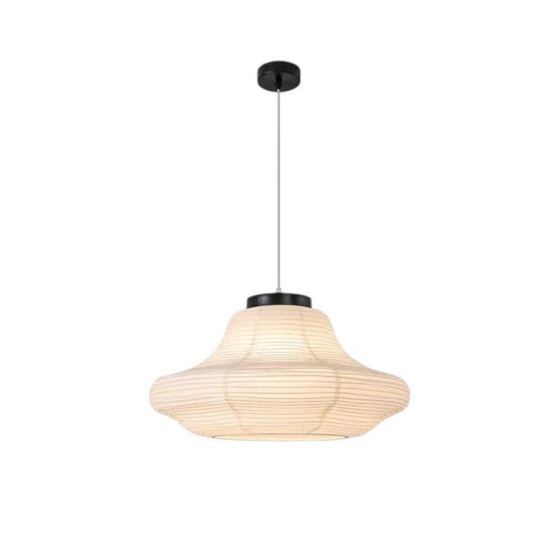 Wabi Sabi Reispapier Pendelleuchte