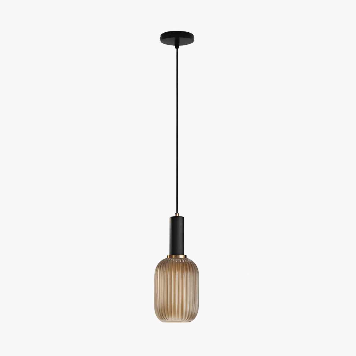 Hanos Pendelleuchte aus farbigem Glas
