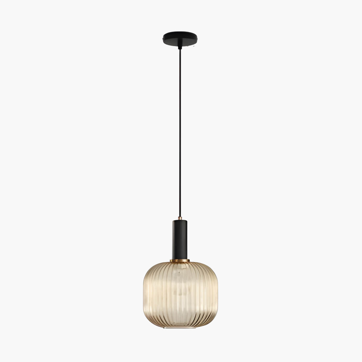 Hanos Pendelleuchte aus farbigem Glas