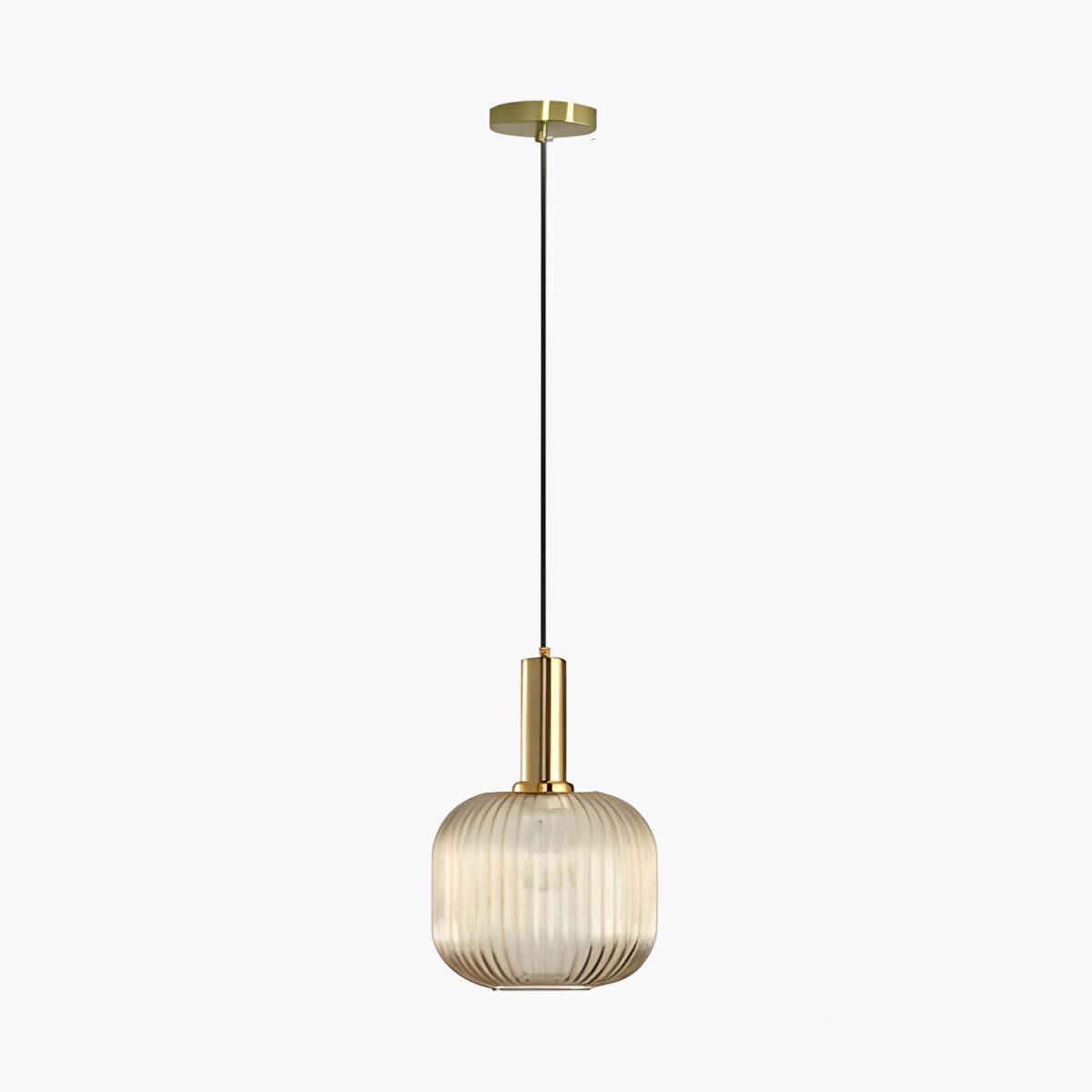 Hanos Pendelleuchte aus farbigem Glas