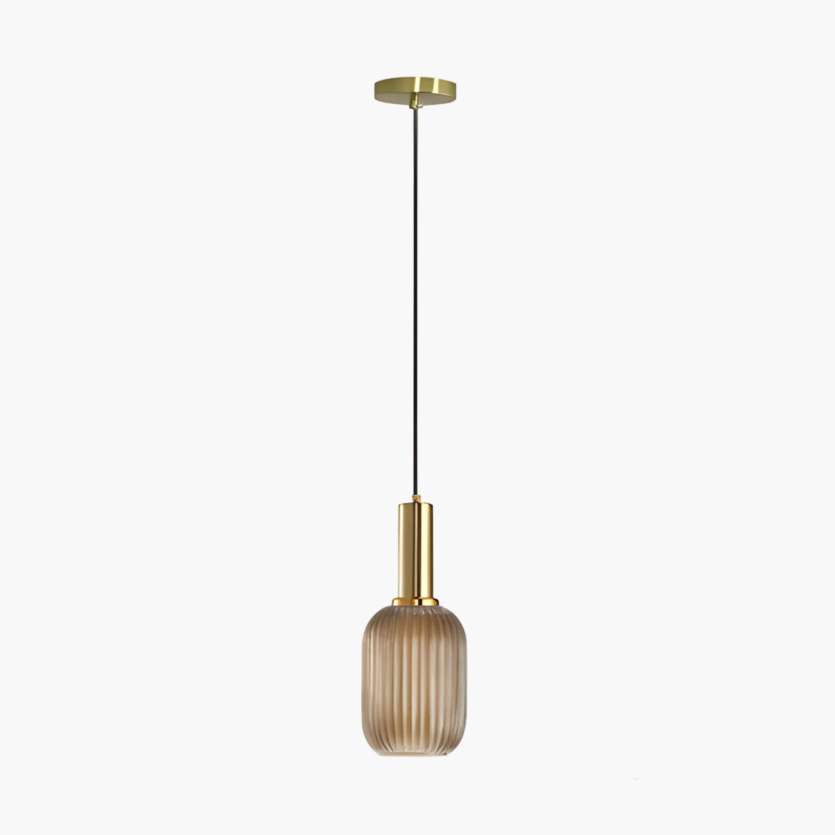 Hanos Pendelleuchte aus farbigem Glas