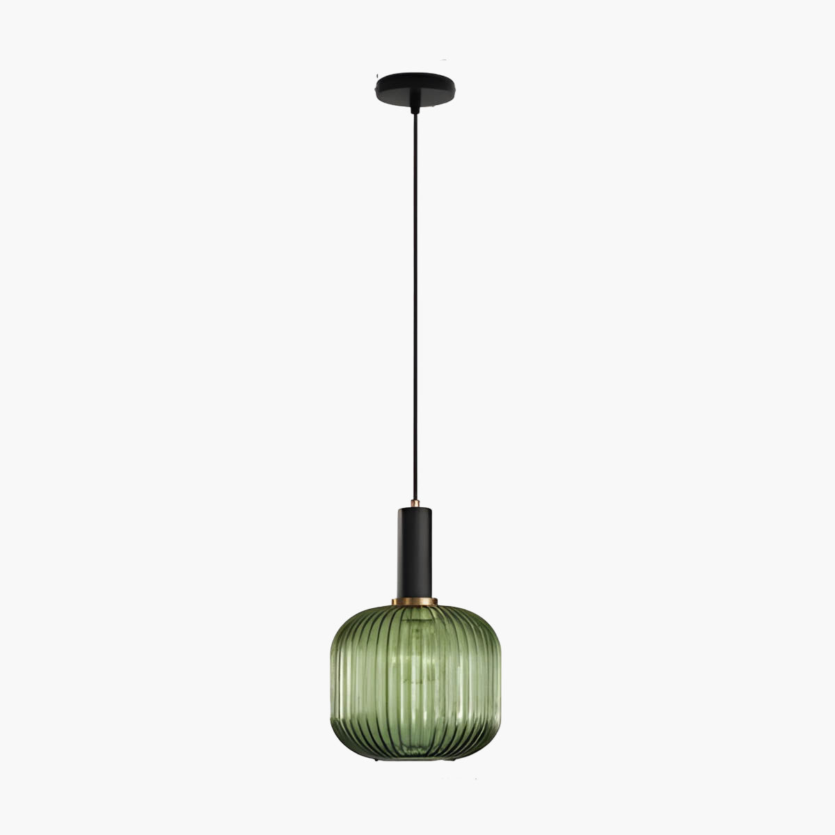 Hanos Pendelleuchte aus farbigem Glas