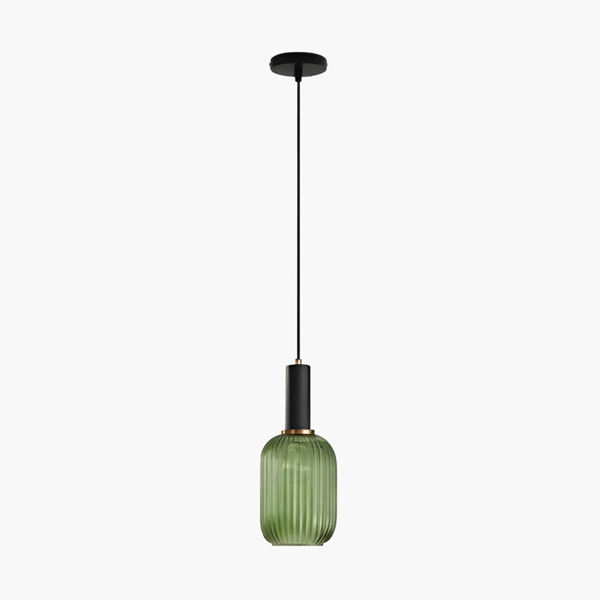 Hanos Pendelleuchte aus farbigem Glas