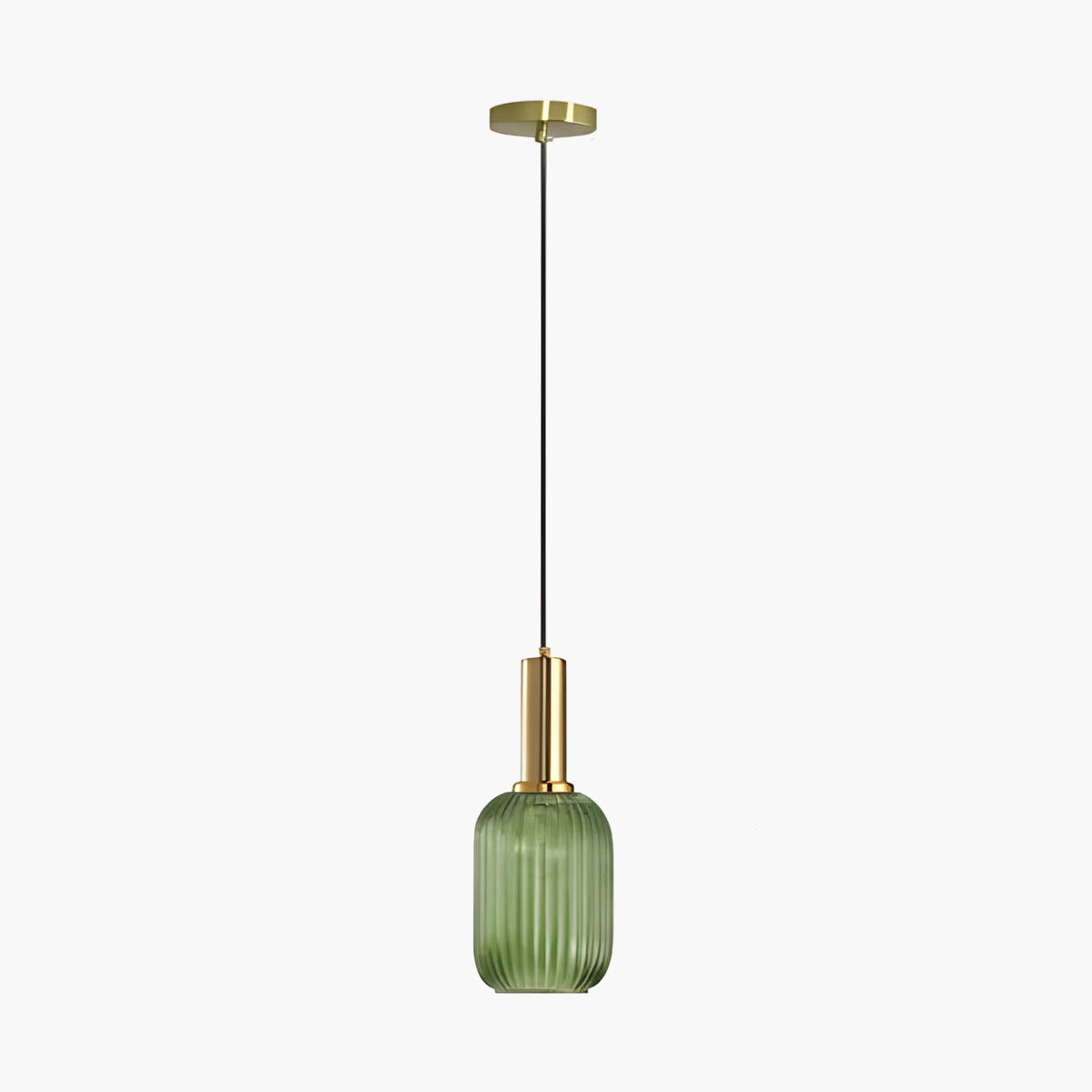 Hanos Pendelleuchte aus farbigem Glas
