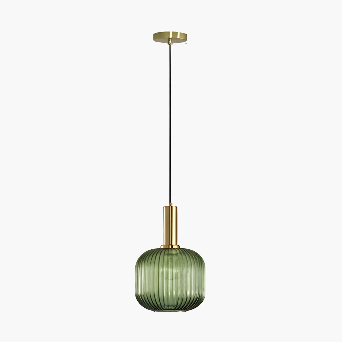 Hanos Pendelleuchte aus farbigem Glas