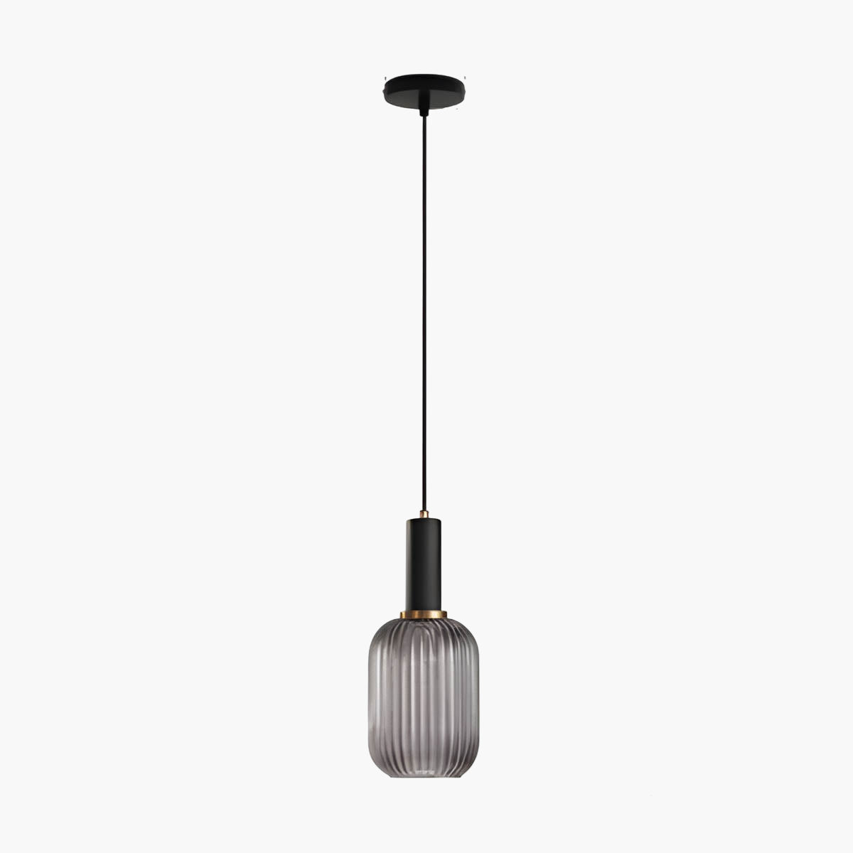 Hanos Pendelleuchte aus farbigem Glas