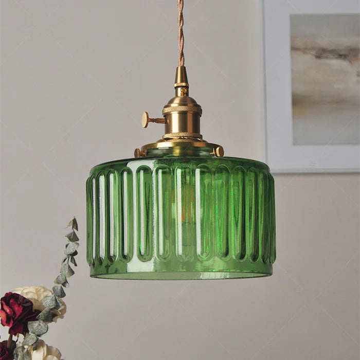 Vintage Kristall-Pendelleuchte