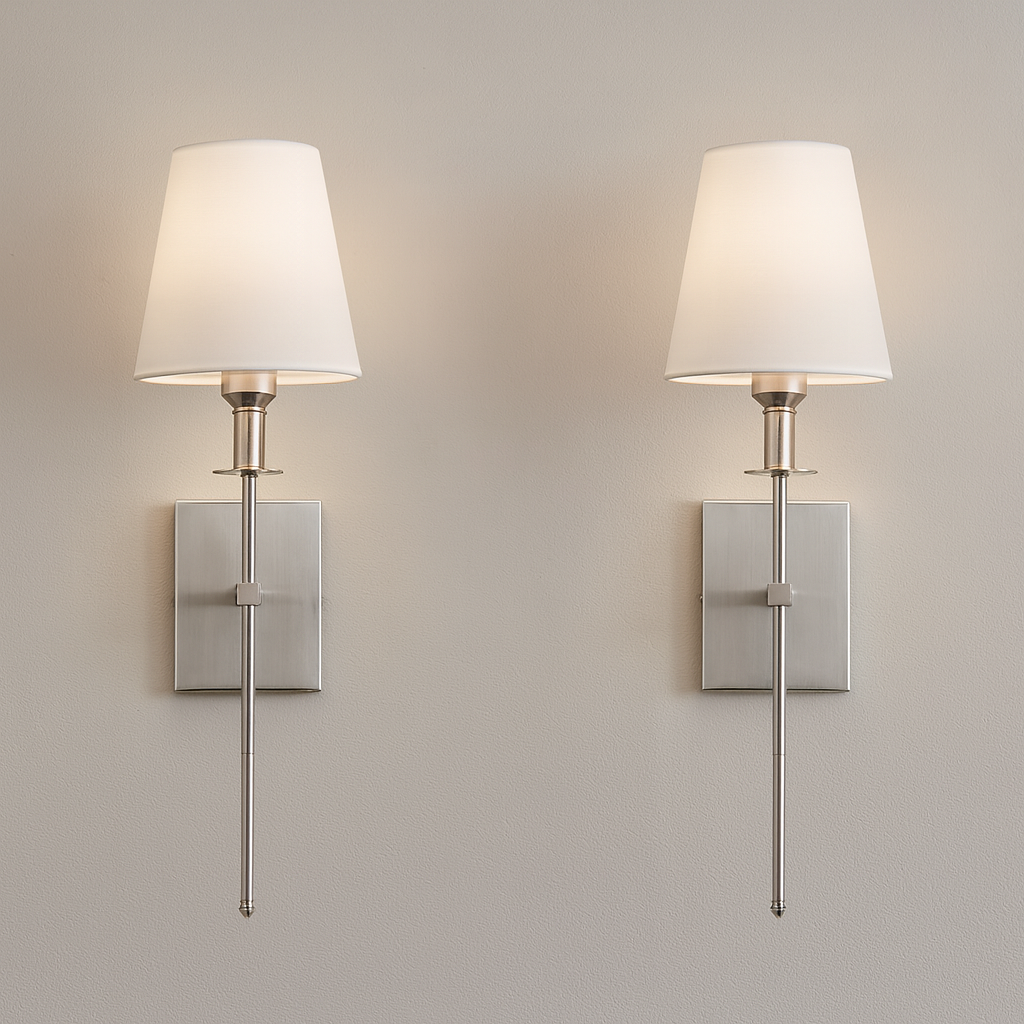 Wandleuchte mit Kabel (2er-Pack)