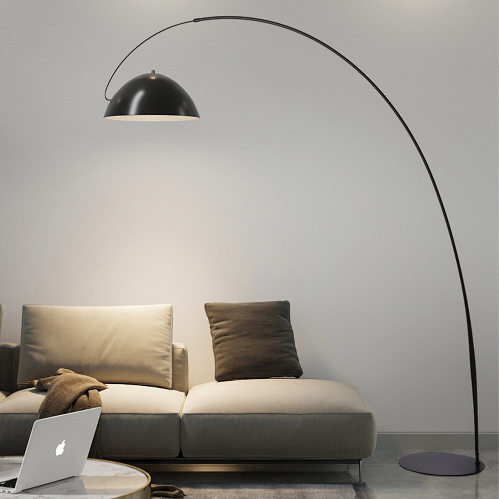 Skandinavische große Stehlampe
