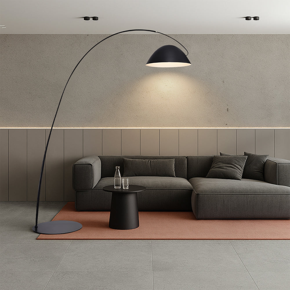 Skandinavische große Stehlampe