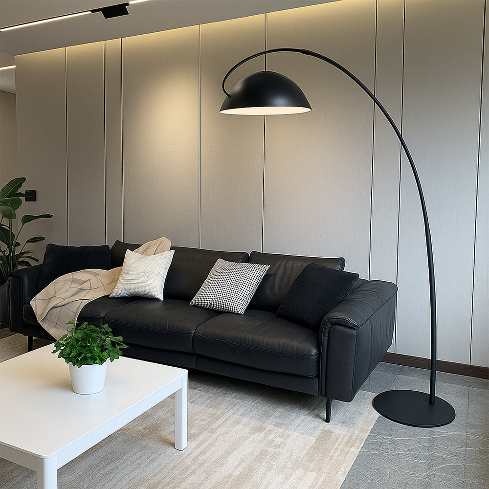 Skandinavische große Stehlampe