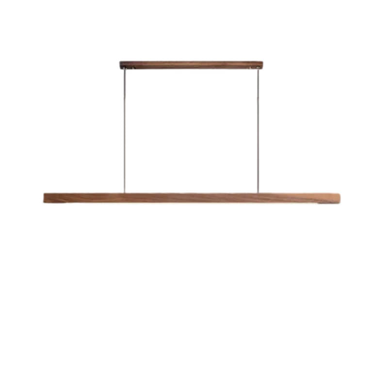 Holz-Bar-Pendelleuchte