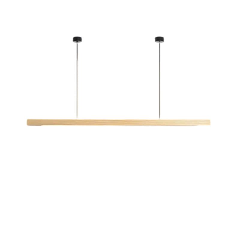 Holz-Bar-Pendelleuchte