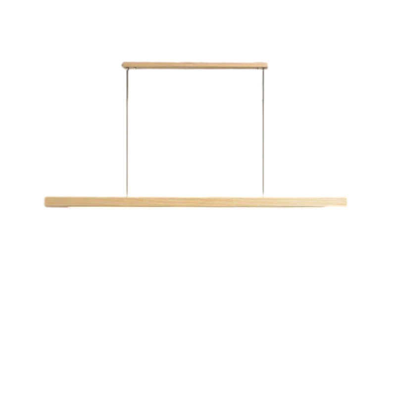 Holz-Bar-Pendelleuchte